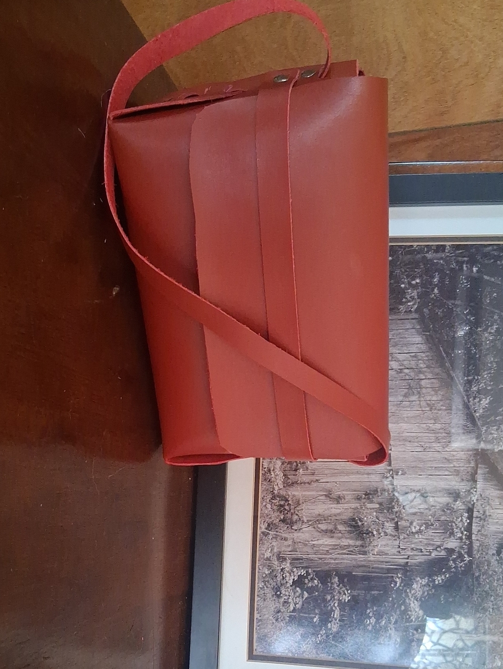 Handmade FULL-GRAINE Leather Purse